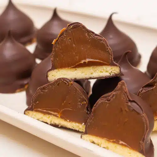 Conitos de dulce de leche