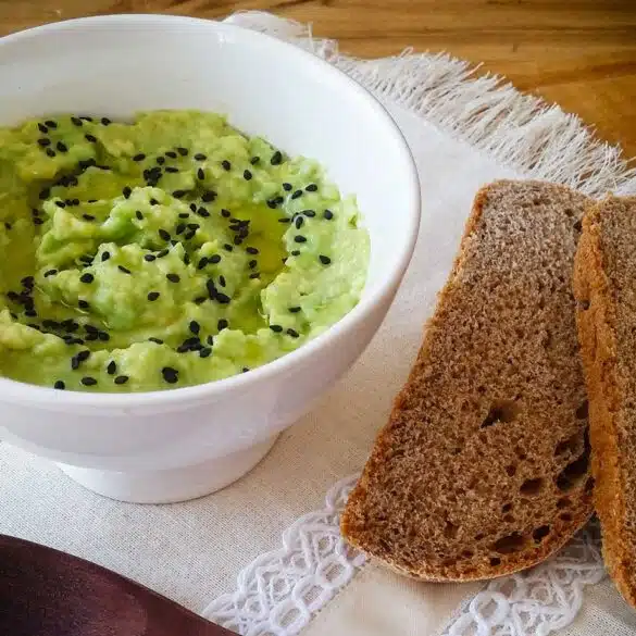 Guacamole con jengibre