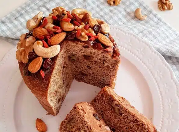 Pan dulce integral vegano