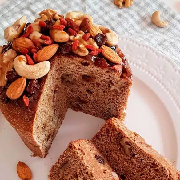 Pan dulce integral vegano