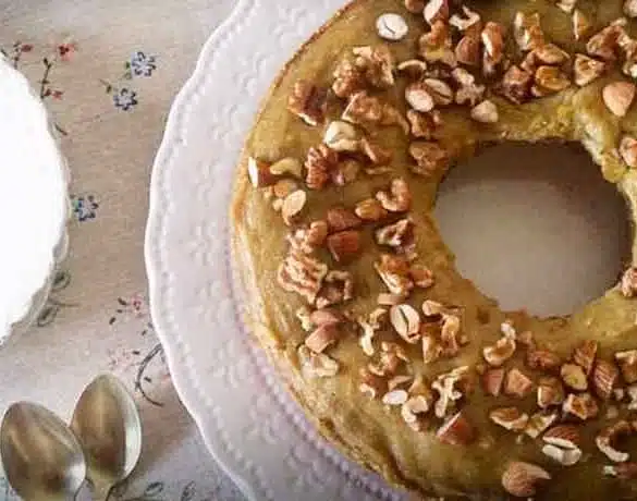 Rosca de pascua integral y vegana