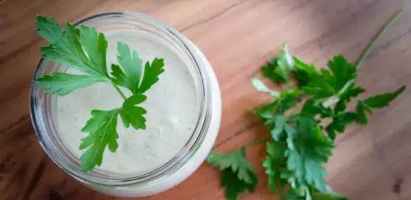 Sopa fría raw con nueces