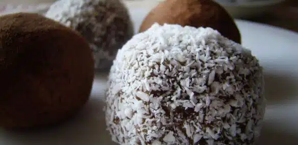 trufas raw veganas