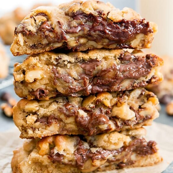 Cookies con chip de chocolate